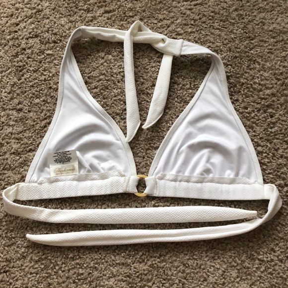 Shoshanna white bikini top ☁️ - Picture 3 of 6